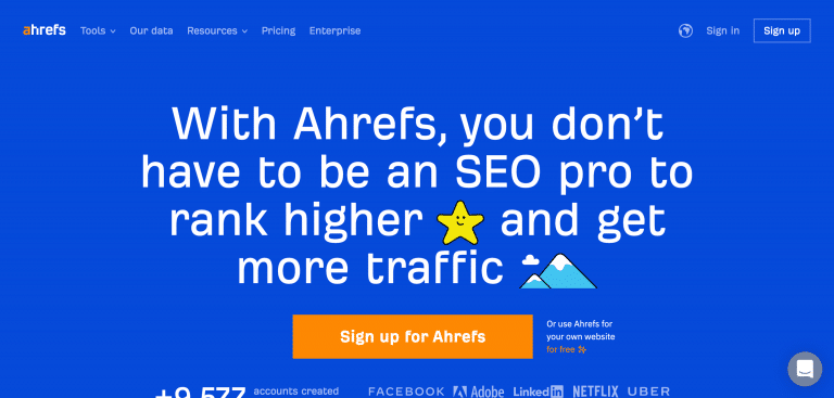 Ahrefs best diy seo tool