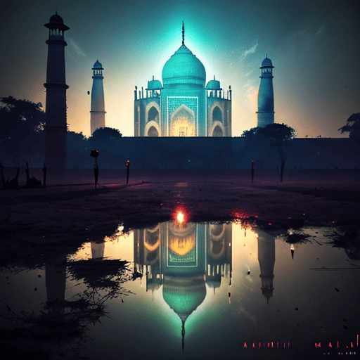 Origintal Taj Mahal Image