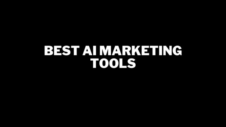12 Best AI Marketing Tools: All AI Tools You Need For Your Business